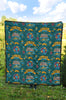 Circus Amusement Park Pattern Print Quilt-grizzshop