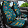 Circus Amusement Park Pattern Print Universal Fit Car Seat Covers-grizzshop