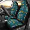 Circus Amusement Park Pattern Print Universal Fit Car Seat Covers-grizzshop