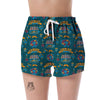 Circus Amusement Park Pattern Print Women's Shorts-grizzshop