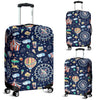 Circus Dream Pattern Print Luggage Cover Protector-grizzshop