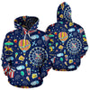 Circus Dream Pattern Print Men Women Pullover Hoodie-grizzshop