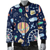 Circus Dream Pattern Print Men's Bomber Jacket-grizzshop