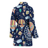 Circus Dream Pattern Print Women Long Robe-grizzshop