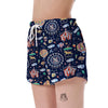 Circus Dream Pattern Print Women's Shorts-grizzshop