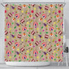 Circus Pattern Print Bathroom Shower Curtain-grizzshop