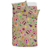 Circus Pattern Print Duvet Cover Bedding Set-grizzshop