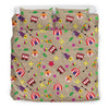 Circus Pattern Print Duvet Cover Bedding Set-grizzshop