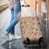 Circus Pattern Print Luggage Cover Protector-grizzshop