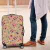 Circus Pattern Print Luggage Cover Protector-grizzshop