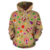 Circus Pattern Print Men Women Pullover Hoodie-grizzshop