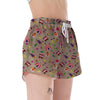 Circus Pattern Print Women's Shorts-grizzshop