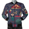 Circus Print Pattern Men's Bomber Jacket-grizzshop