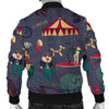 Circus Print Pattern Men's Bomber Jacket-grizzshop