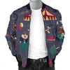 Circus Print Pattern Men's Bomber Jacket-grizzshop