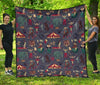 Circus Print Pattern Quilt-grizzshop