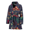 Circus Print Pattern Women Long Robe-grizzshop