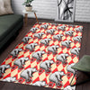 Circus Teddy Bear Pattern Print Floor Mat-grizzshop