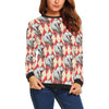 Circus Teddy Bear Pattern Print Women Crewneck Sweatshirt-grizzshop