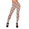 Circus Teddy Bear Pattern Print Women Leggings-grizzshop