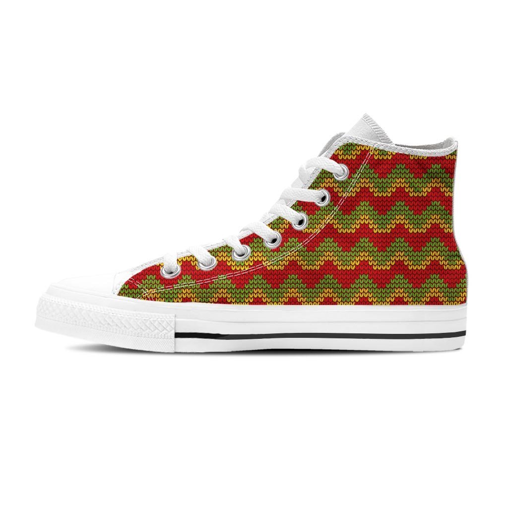 Classic Reggae Men's High Top Shoes-grizzshop