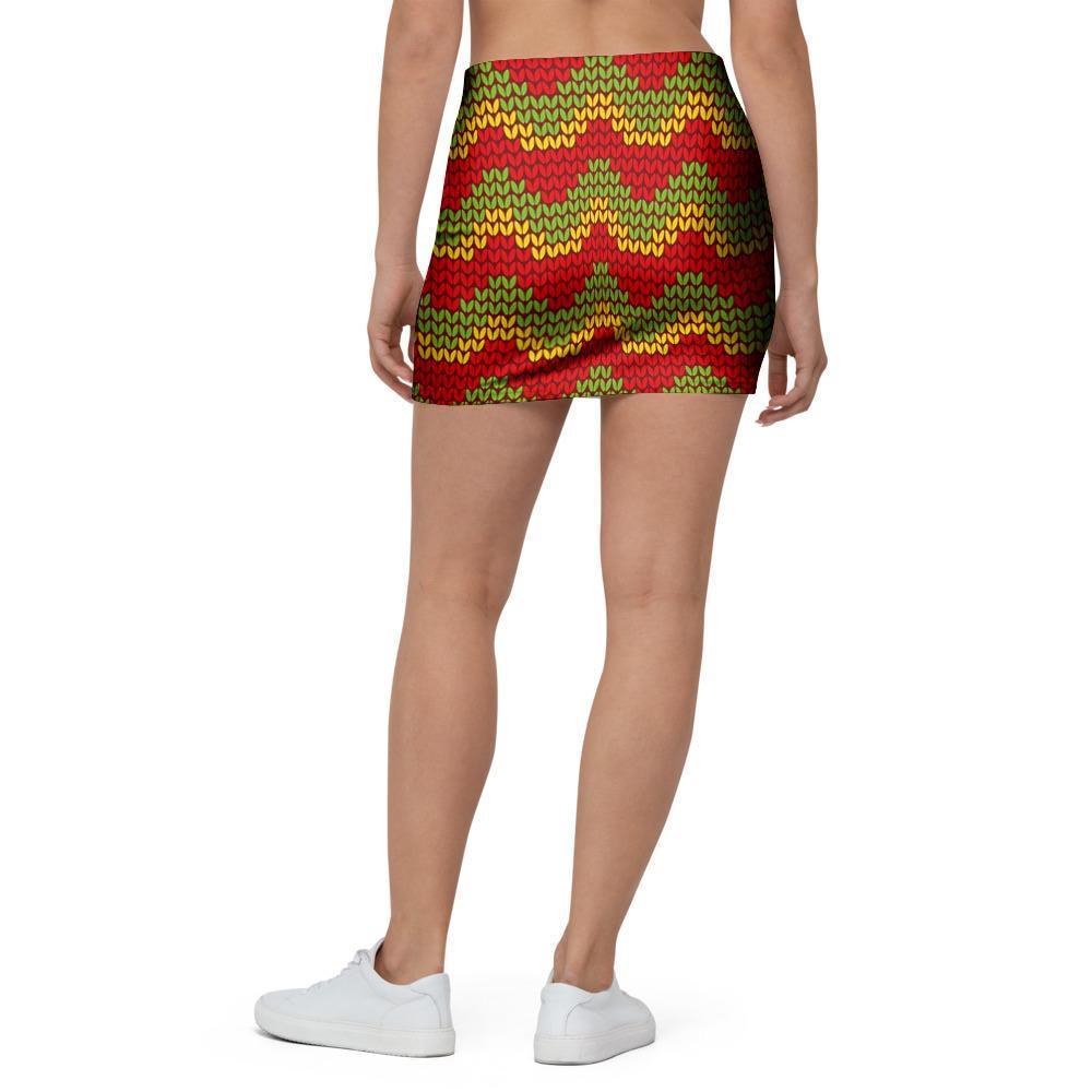 Classic Reggae Mini Skirt-grizzshop