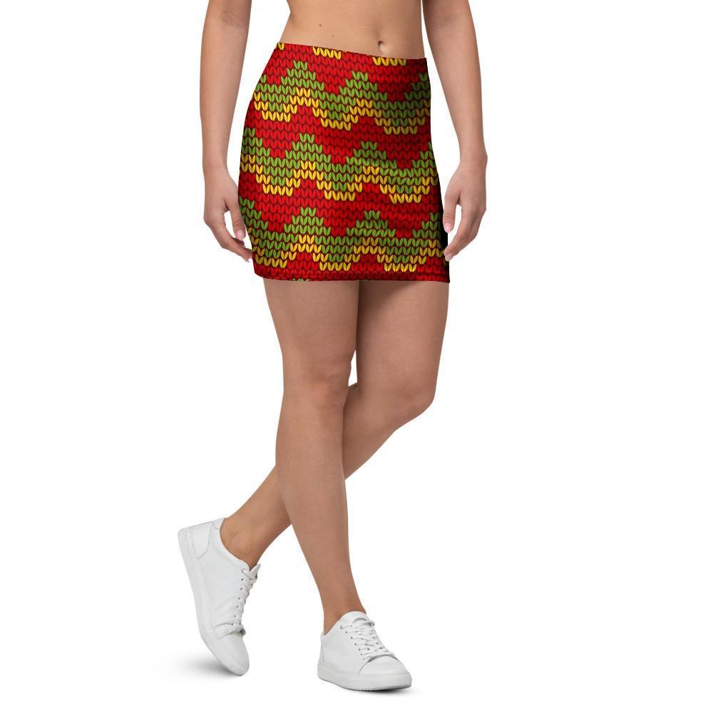 Classic Reggae Mini Skirt-grizzshop