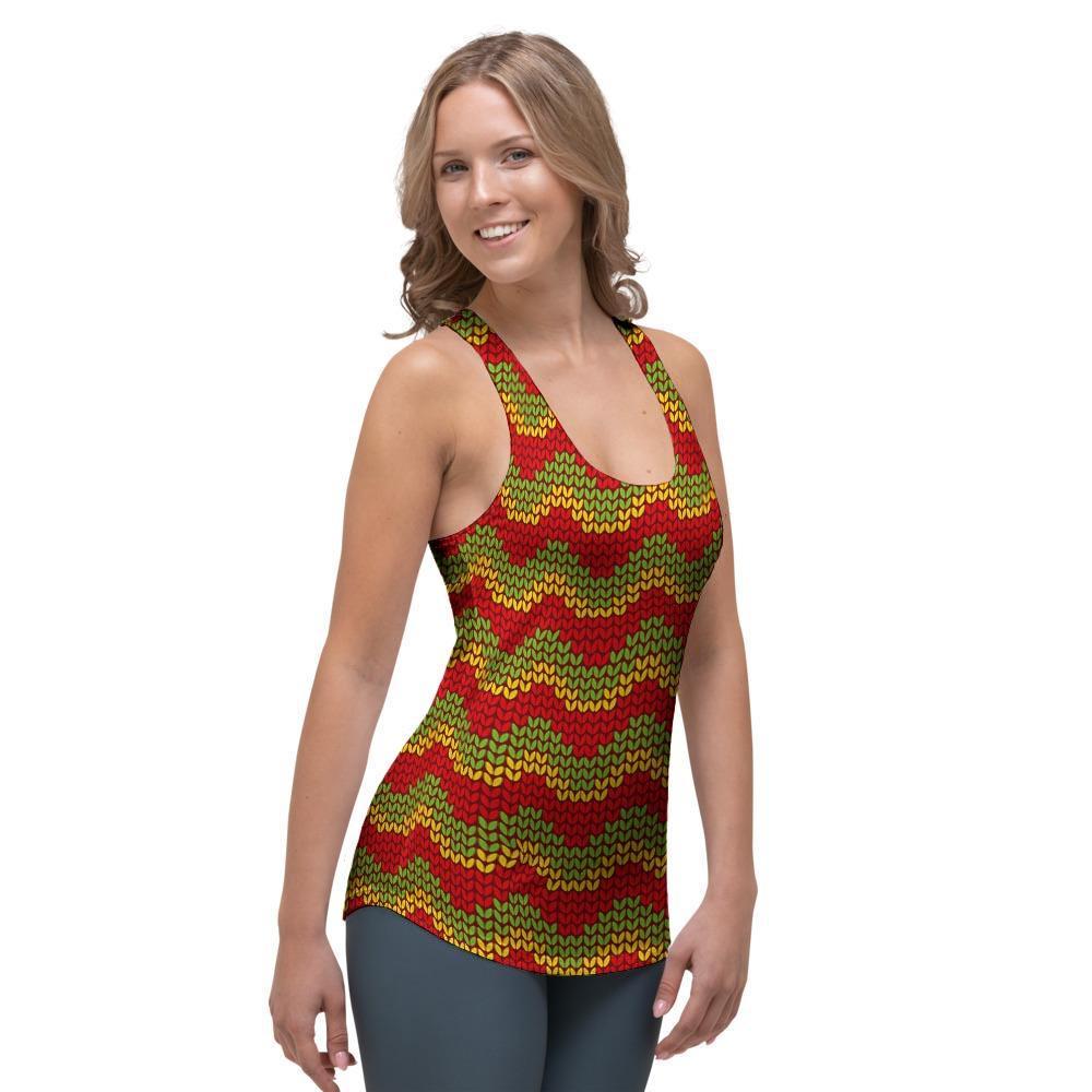 Classic Reggae Women's Racerback Tank Top-grizzshop