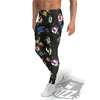 Classic Scooters Print Pattern Men's Leggings-grizzshop