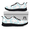 Cloud And Rabbit Print Pattern Black Sneaker-grizzshop