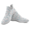 Cloud And Rabbit Print Pattern White Athletic Shoes-grizzshop