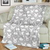 Cloud Bunny Rabbit Pattern Print Blanket-grizzshop