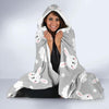 Cloud Bunny Rabbit Pattern Print Hooded Blanket-grizzshop