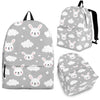 Cloud Bunny Rabbit Pattern Print Premium Backpack-grizzshop