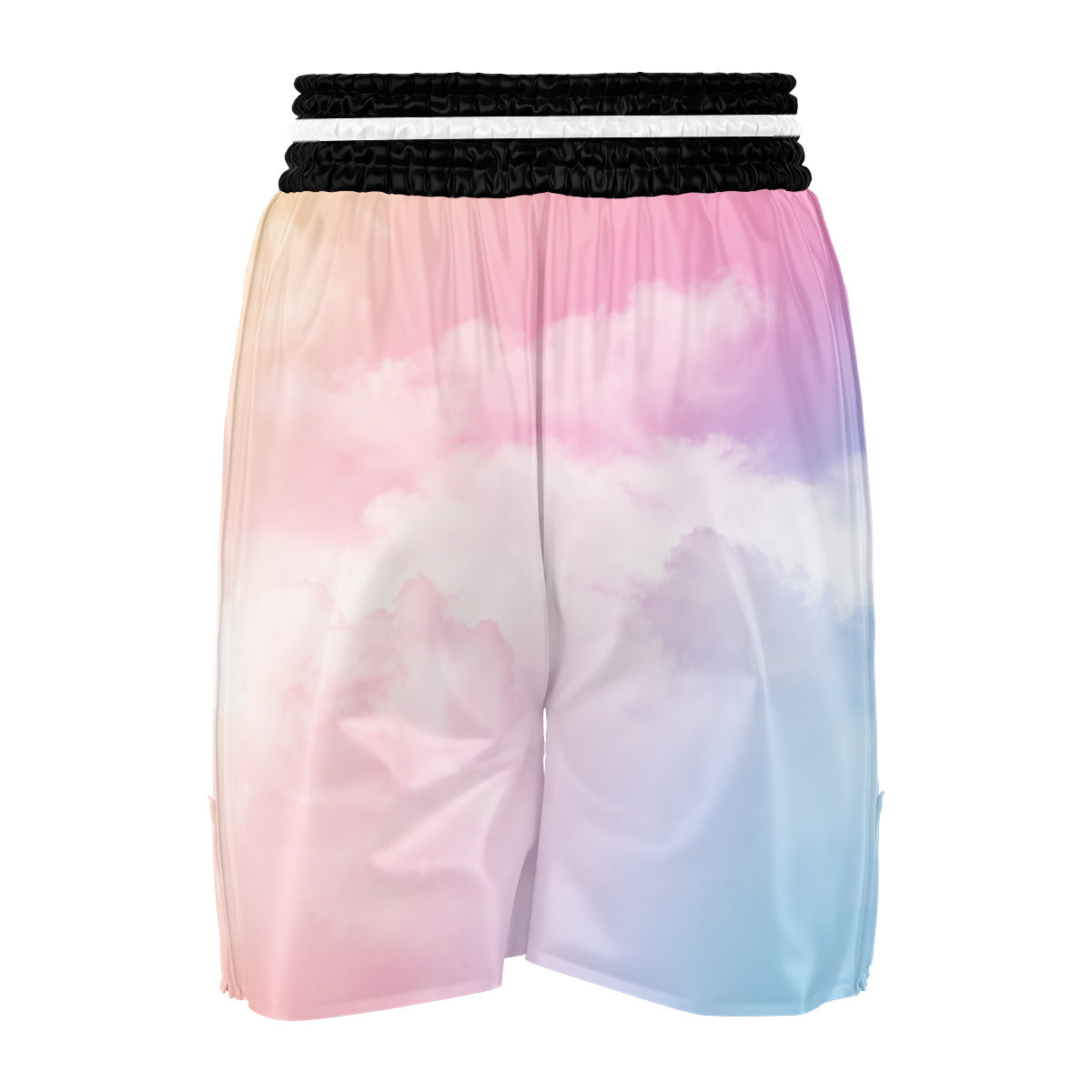 Cloud Coloful Print Boxing Shorts-grizzshop