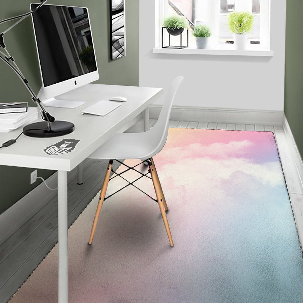 Cloud Coloful Print Floor Mat-grizzshop