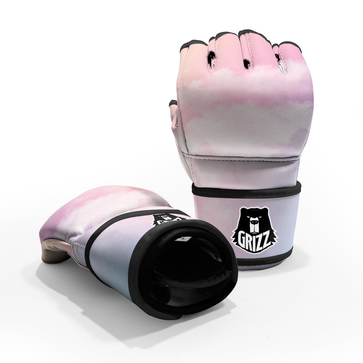 Cloud Coloful Print MMA Gloves-grizzshop