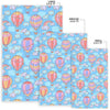 Cloud Hot Air Balloon Pattern Print Floor Mat-grizzshop