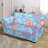 Cloud Hot Air Balloon Pattern Print Loveseat Cover-grizzshop