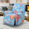 Cloud Hot Air Balloon Pattern Print Recliner Cover-grizzshop