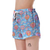 Cloud Hot Air Balloon Pattern Print Women's Shorts-grizzshop