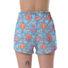 Cloud Hot Air Balloon Pattern Print Women's Shorts-grizzshop