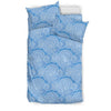 Cloud Pattern Print Duvet Cover Bedding Set-grizzshop