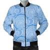 Cloud Pattern Print Men's Bomber Jacket-grizzshop