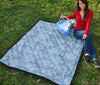 Cloud Pattern Print Quilt-grizzshop