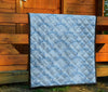 Cloud Pattern Print Quilt-grizzshop