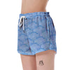 Cloud Pattern Print Women's Shorts-grizzshop