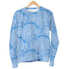 Cloud Pattern Print Women's Sweatshirt-grizzshop
