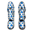 Cloud Pixel Print Pattern Muay Thai Shin Guards-grizzshop