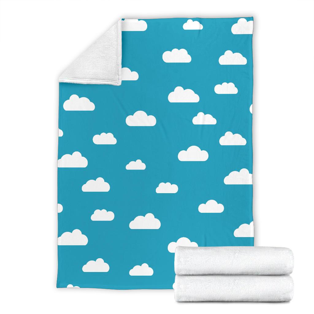 Cloud Print Pattern Blanket-grizzshop